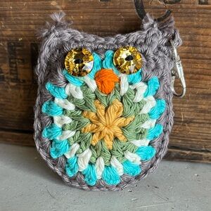 Crochet Owl Bag Charm/Keychain